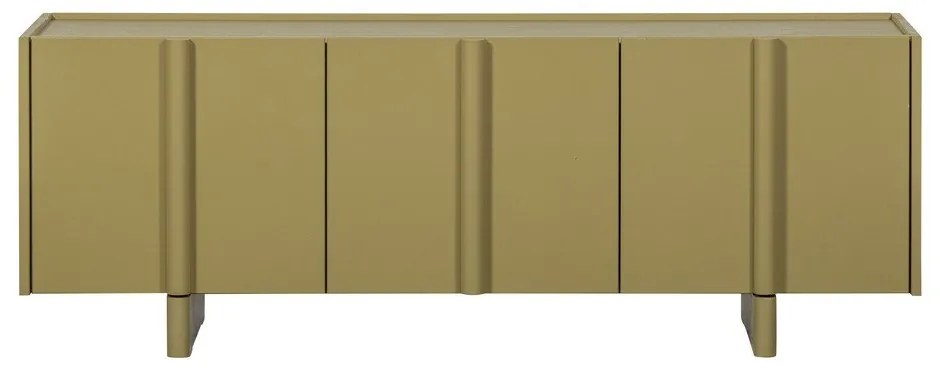 Zöld borovi fenyő TV-állvány 152x53x46 cm Basu  WOOOD