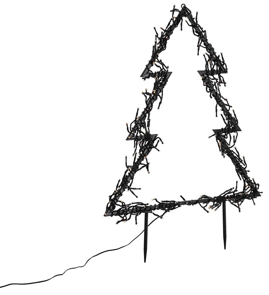 Karácsonyi reflektor karácsonyfa LED-del IP44 - Rudolph