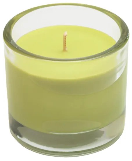 Üveggyertya MINNESOTA VILÁGOSZÖLD 9 cm világos zöld
