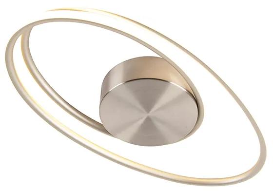 Design mennyezeti lámpa acélból, LED-del, 3 fokozatban dimmelhető - Rowan