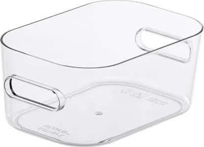 Műanyag tárolódoboz, 0,6 liter, SMARTSTORE Compact Clear XS, átlátszó (CSDSMART02)