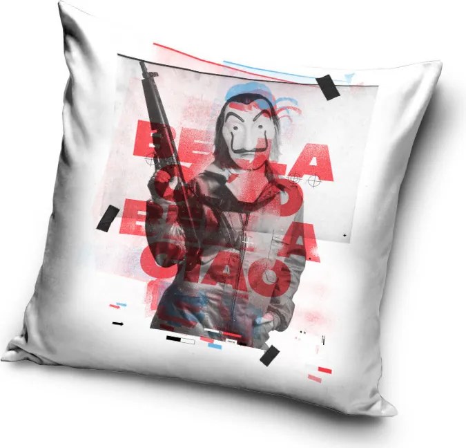 A nagy pénzrablás Ciao Bella párnahuzat 40x40 cm