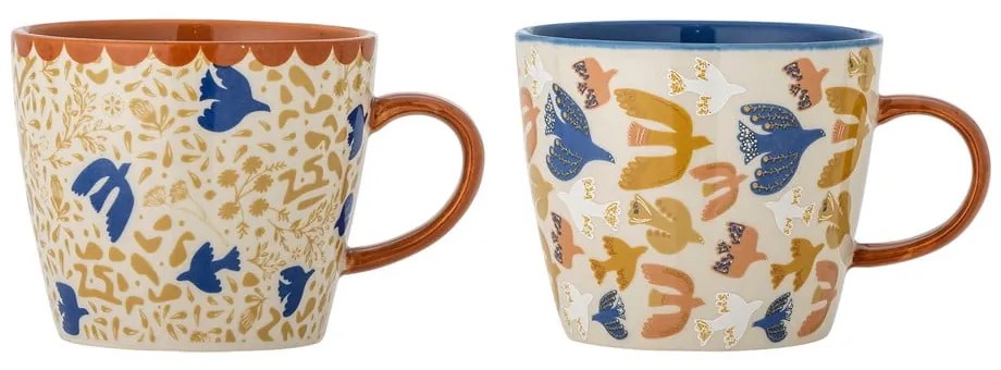 Kőedény csésze szett 2 db-os 300 ml Anniversary  Bloomingville