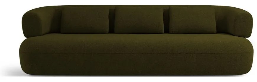 Zöld buklé kanapé 226 cm Jenny  Micadoni Home