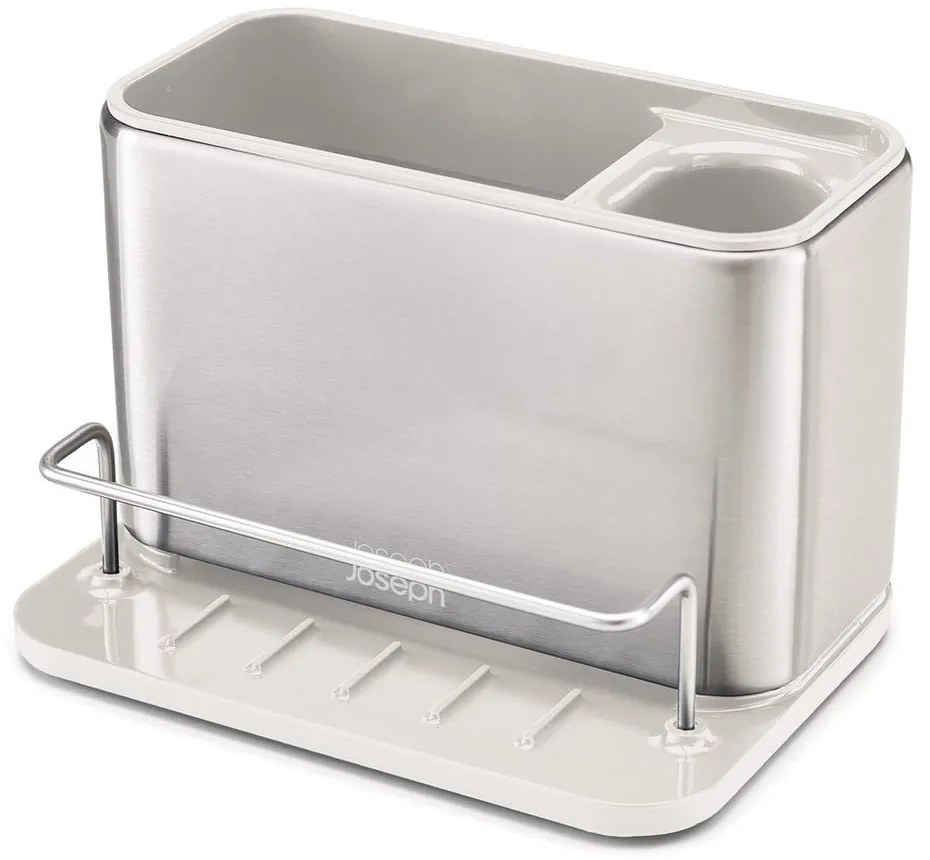 Ezüstszínű fém mosogatóeszköz tartó Surface  Joseph Joseph