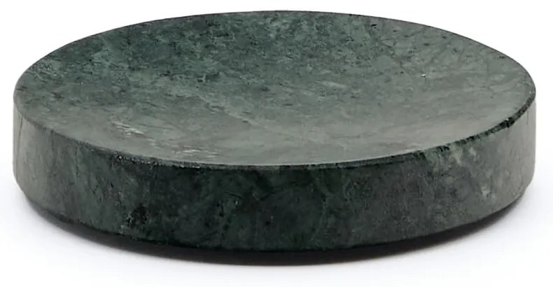 Sötétzöld márvány szappantartó Elenei  Kave Home