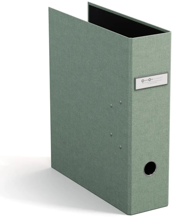 Zöld karton rendszerező dokumentumokhoz Archie Canvas Paper Laminate  Bigso