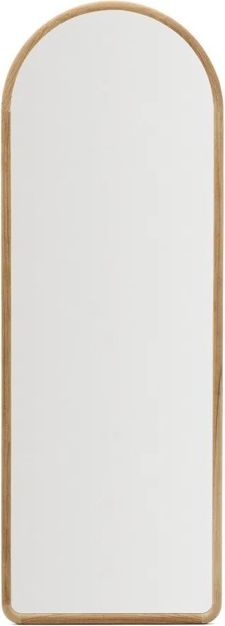 Fali tükör tömörfa kerettel 55x155 cm Milsa  Kave Home