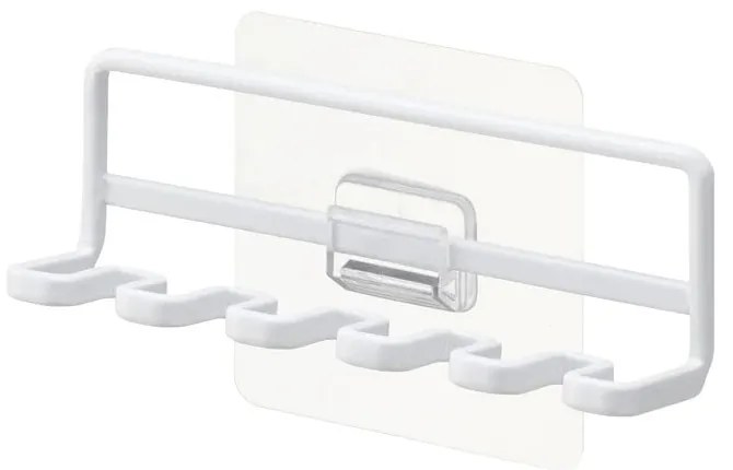 Fehér öntapadós fém fogkefetartó Film Hook  YAMAZAKI