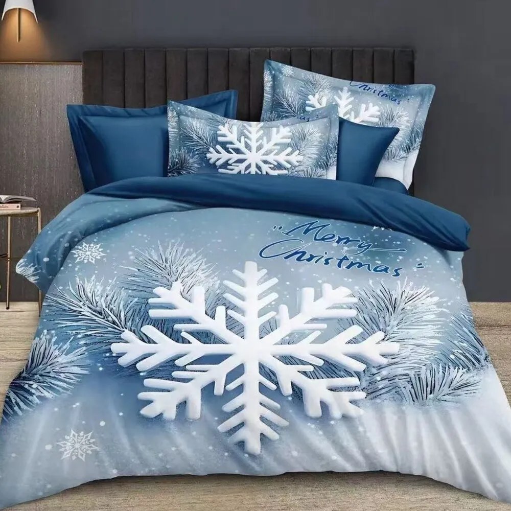 Posteľné obliečky KIRIMAS BLUE 3-dielna sada 140x200 cm