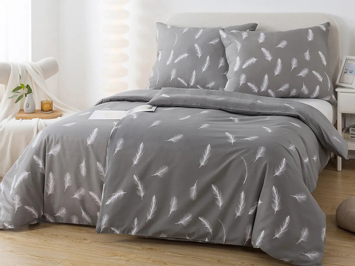 XPOSE® Bavlnené obliečky PIERKA na dve postele