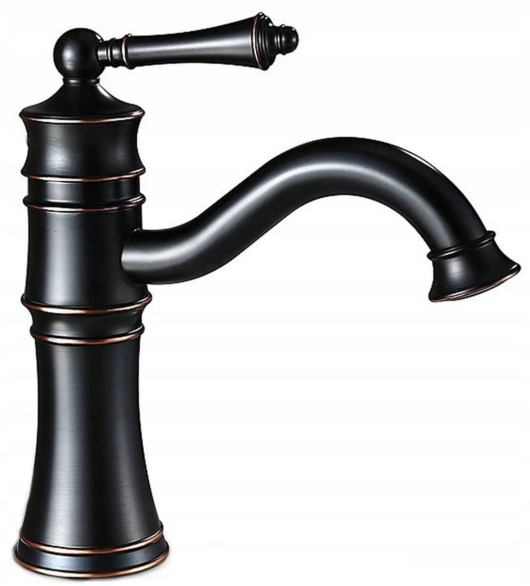 Rea Vintage, umývadlová batéria h-217, čierna matná, REA-B0226