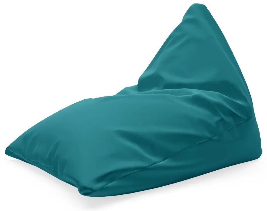 Sedací vak Triangl zelenomodrá, tyrkysová