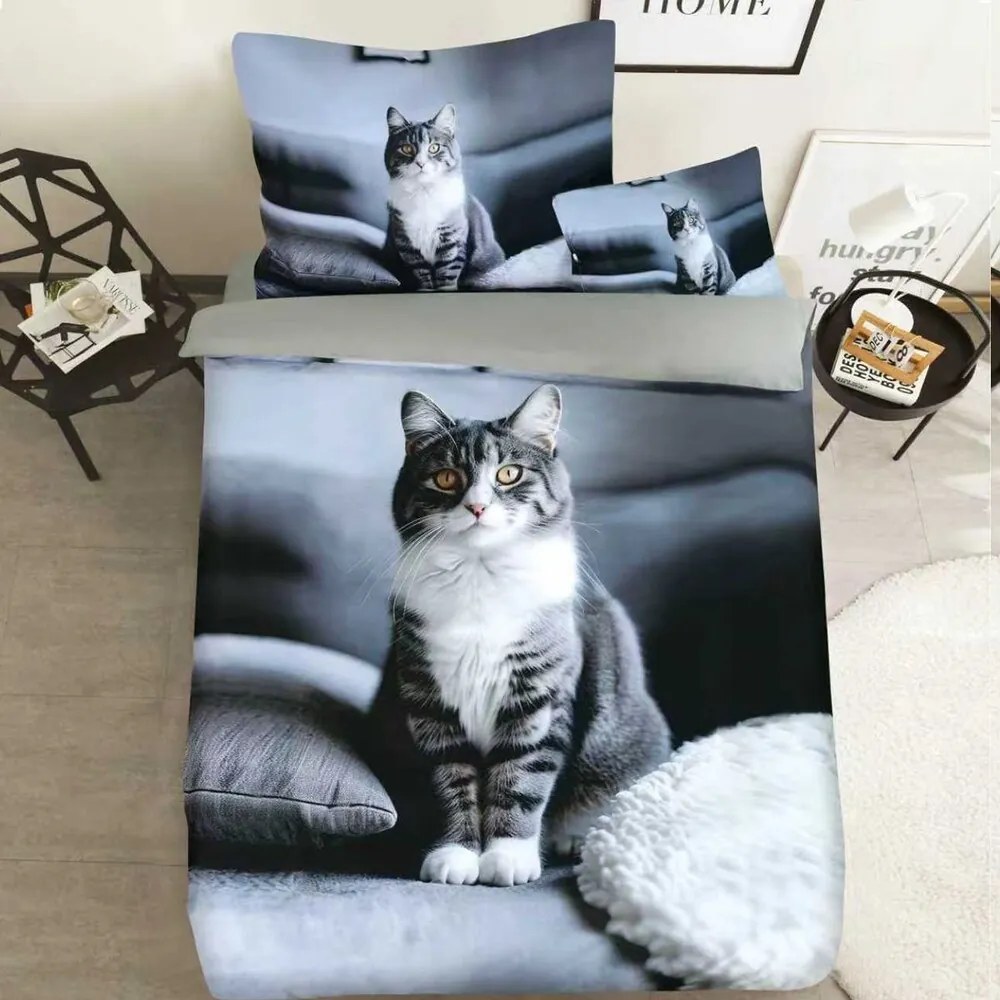 Posteľné obliečky PETTY GATO 3-dielna sada 140x200 cm