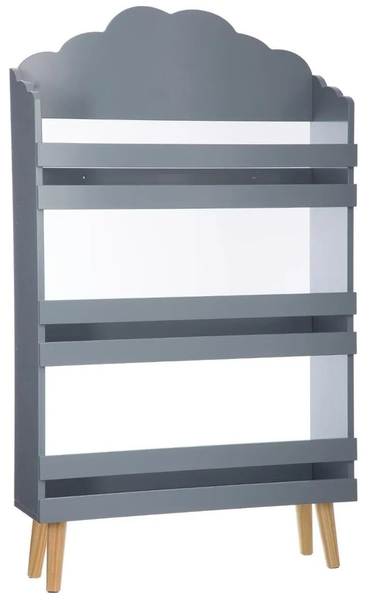 Sivá detská knižnica CLOUD