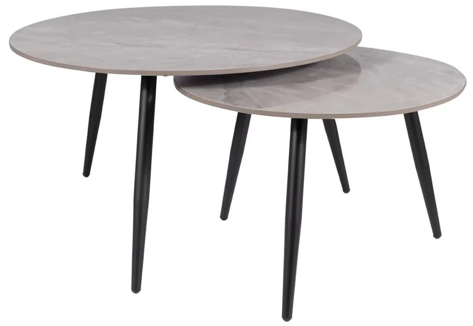 Konferenčný stolík Kora C, sivá