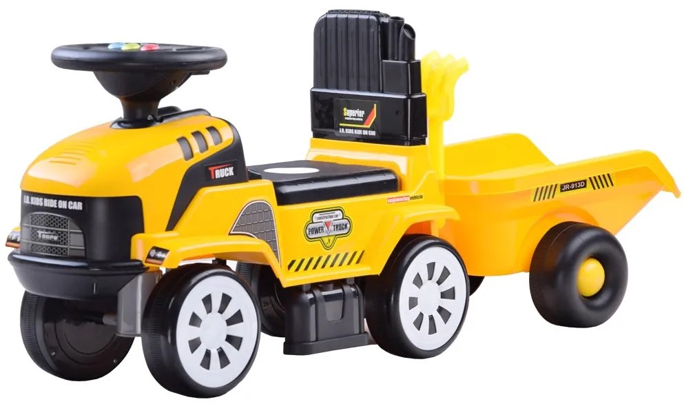 Traktor s prívesom Jokomisiada ZA3746 - žltý