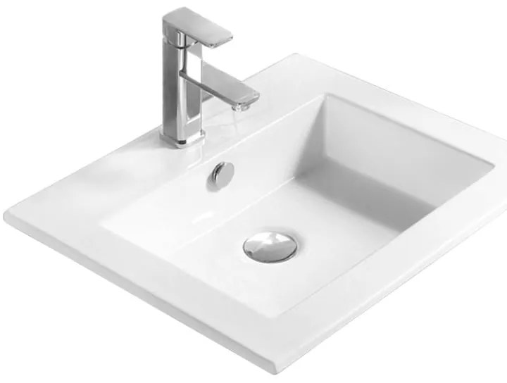 Mexen SALMA umývadlo, 55x47 CM, biela, 25395400