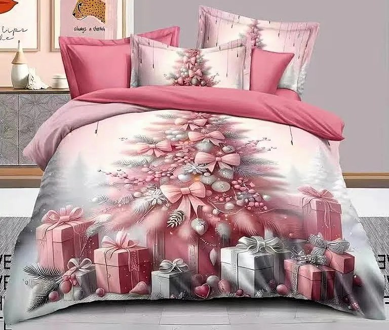 Obliečky Vianoce 2 Bavlna 3-dielna súprava