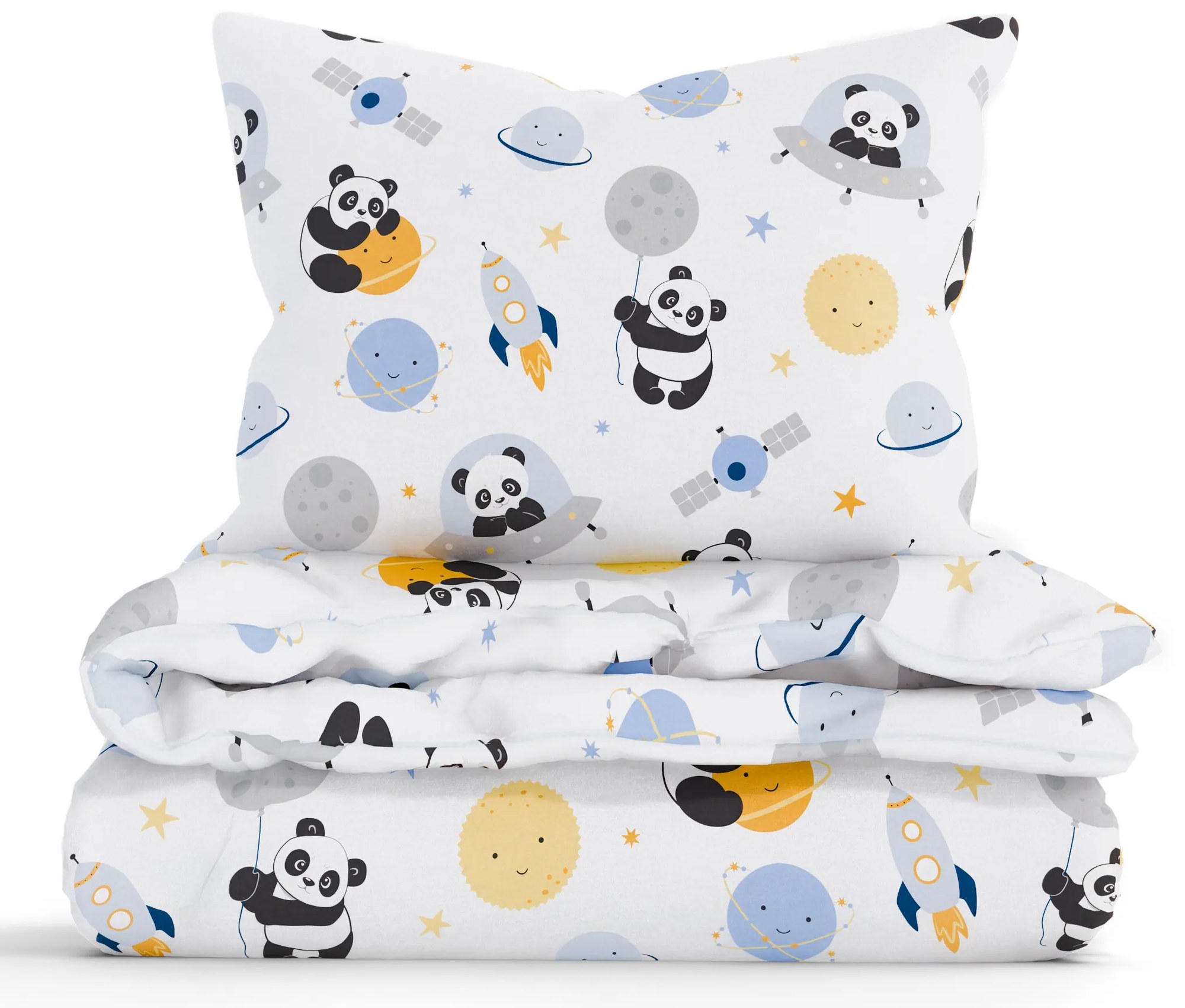 Bavlnené obliečky Renforcé - Vesmírna panda