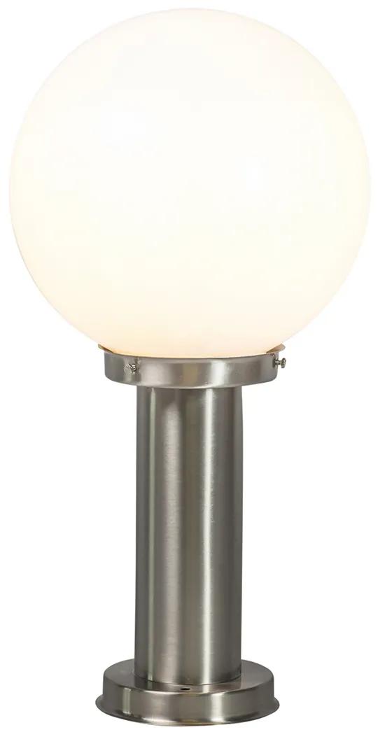 Inteligentný vonkajší lampášový stĺp oceľ nerez 50 cm vrátane Wifi A60 - Sfera