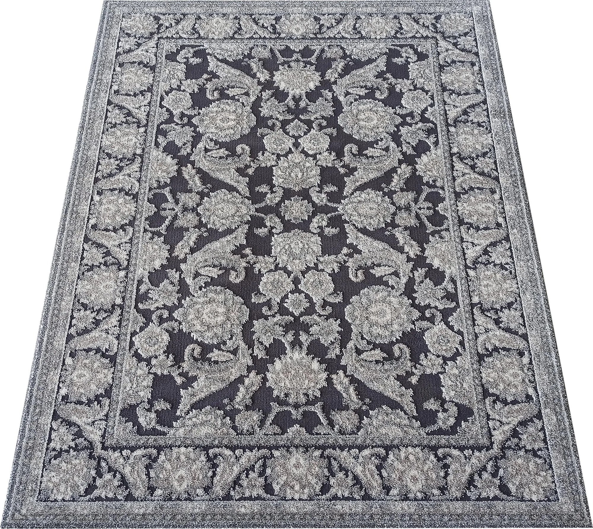 DY Sivý orientálny koberec Enigma 07 Rozmer: 120x170 cm