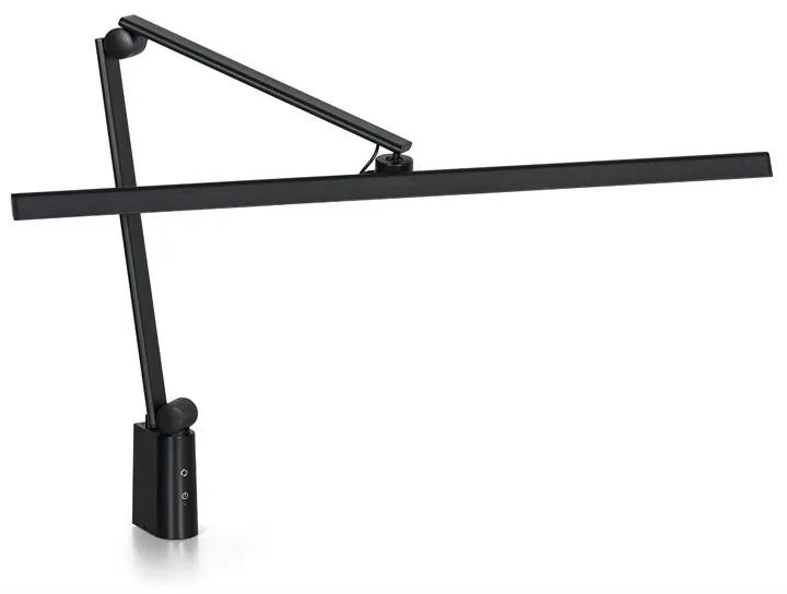 Stolná LED lampa Aspire, čierna