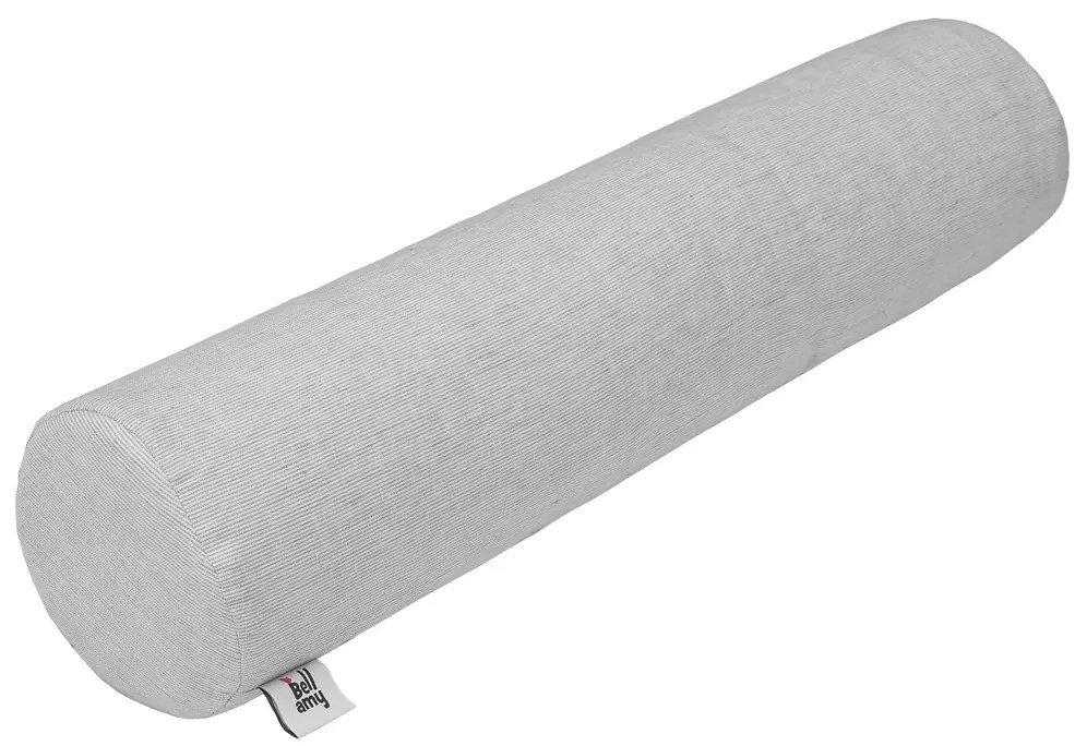 Bellamy Ľanový podlhovastý vankúš do postieľky - stripes