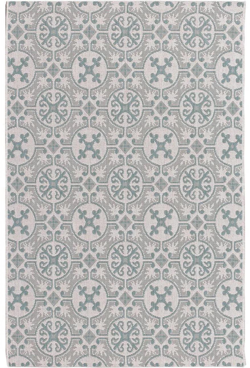 Koberec Modern Etno beige/blue, 120x170cm