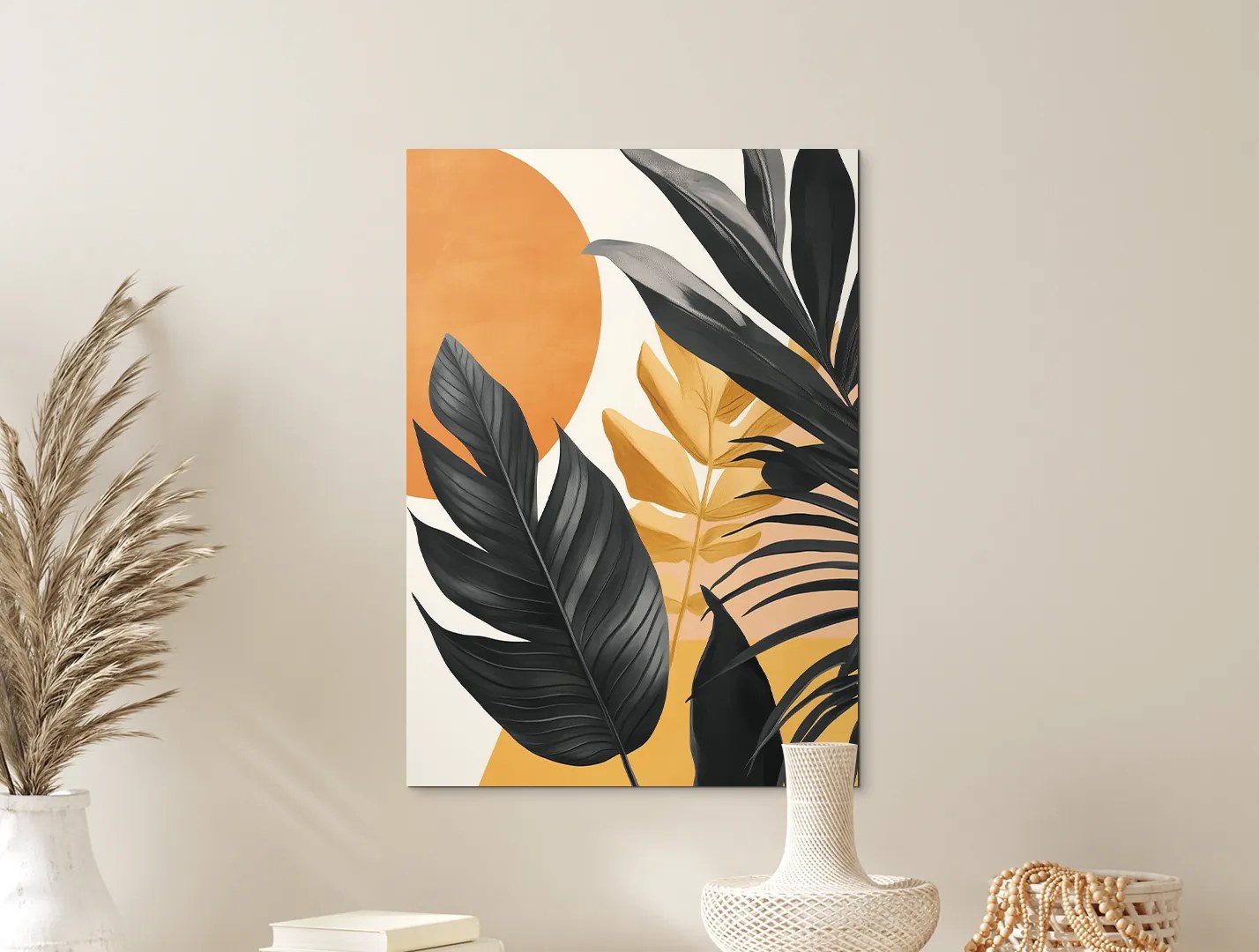 drevko | Obraz Tropické listy