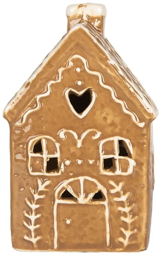 Perníková LED chalúpka Gingerbread Cott - 7*6*12 cm