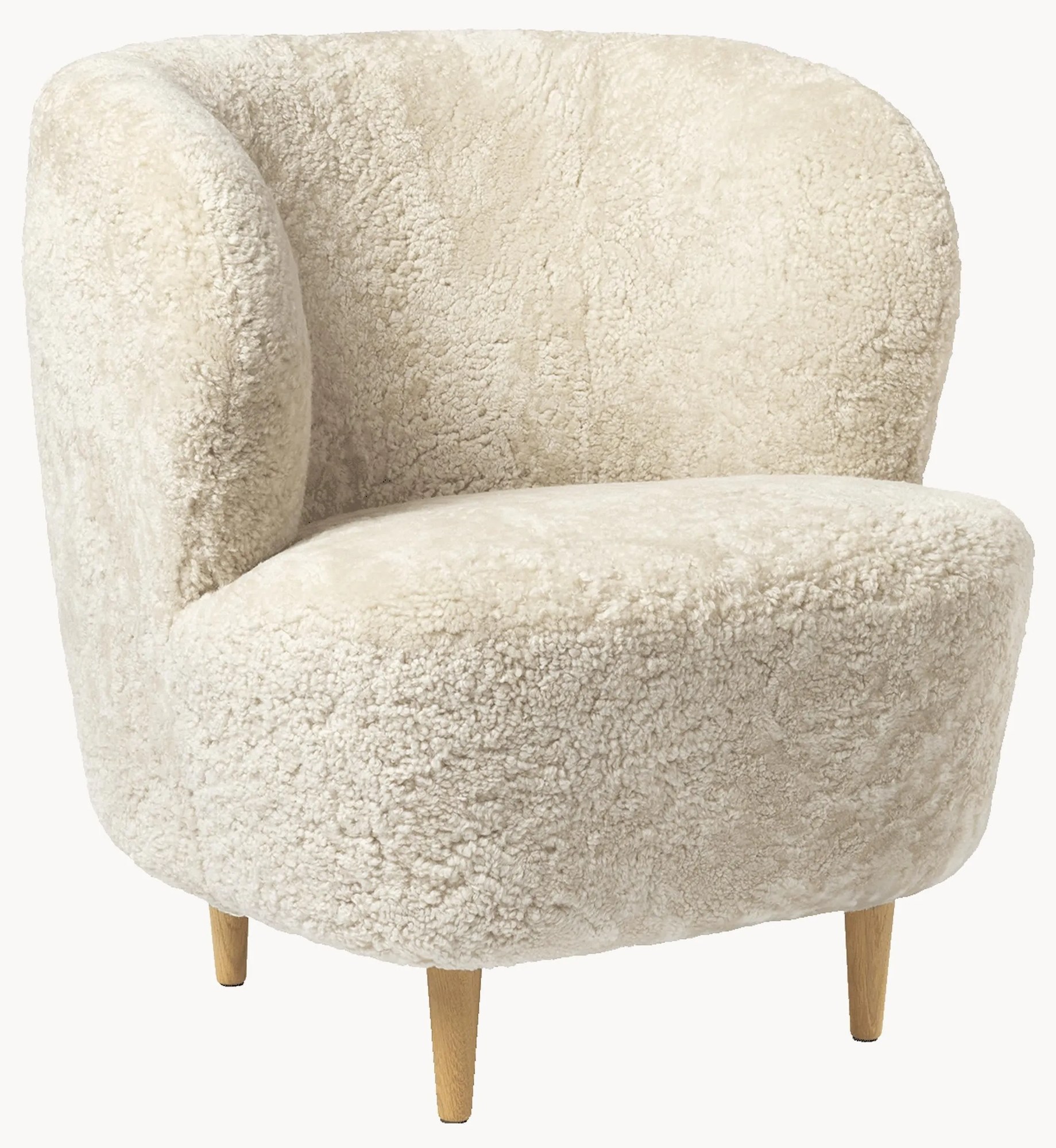 Kreslo z ovčej kože Stay