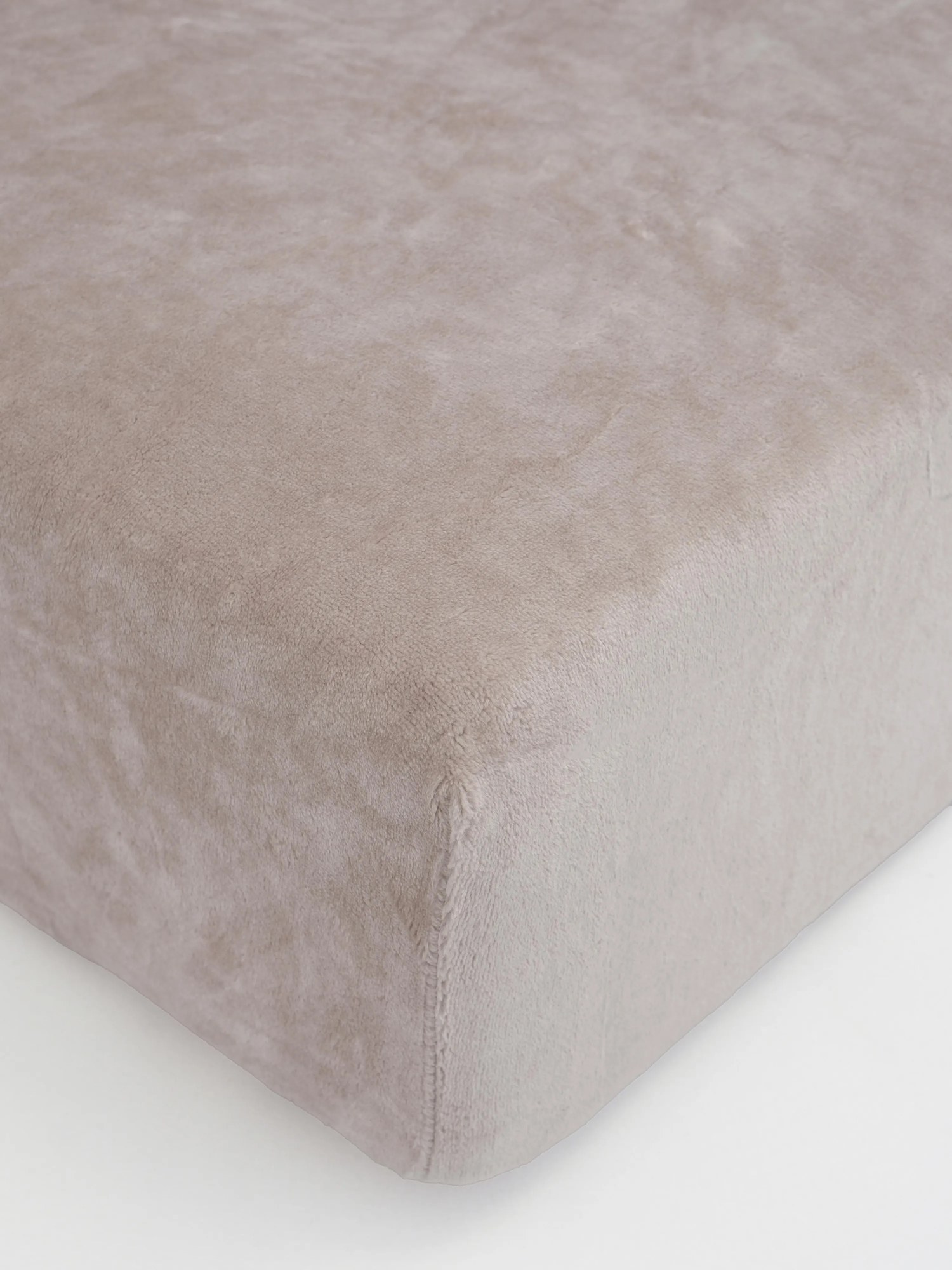 Plachta mikroplyš Deluxe 180 x 200 cm - cappuccino