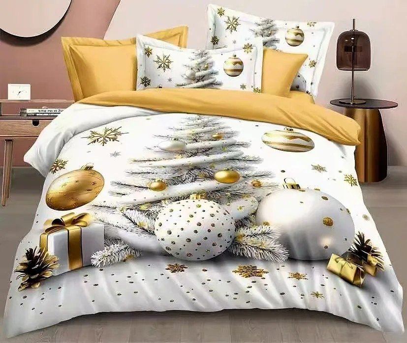 Obliečky Vianočný čas 1 Bavlna 7-dielna súprava