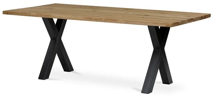 Autronic BONTEC Jedálenský stôl 200x100cm, drevo, dub, DS-X200 DUB Farba: Prírodné
