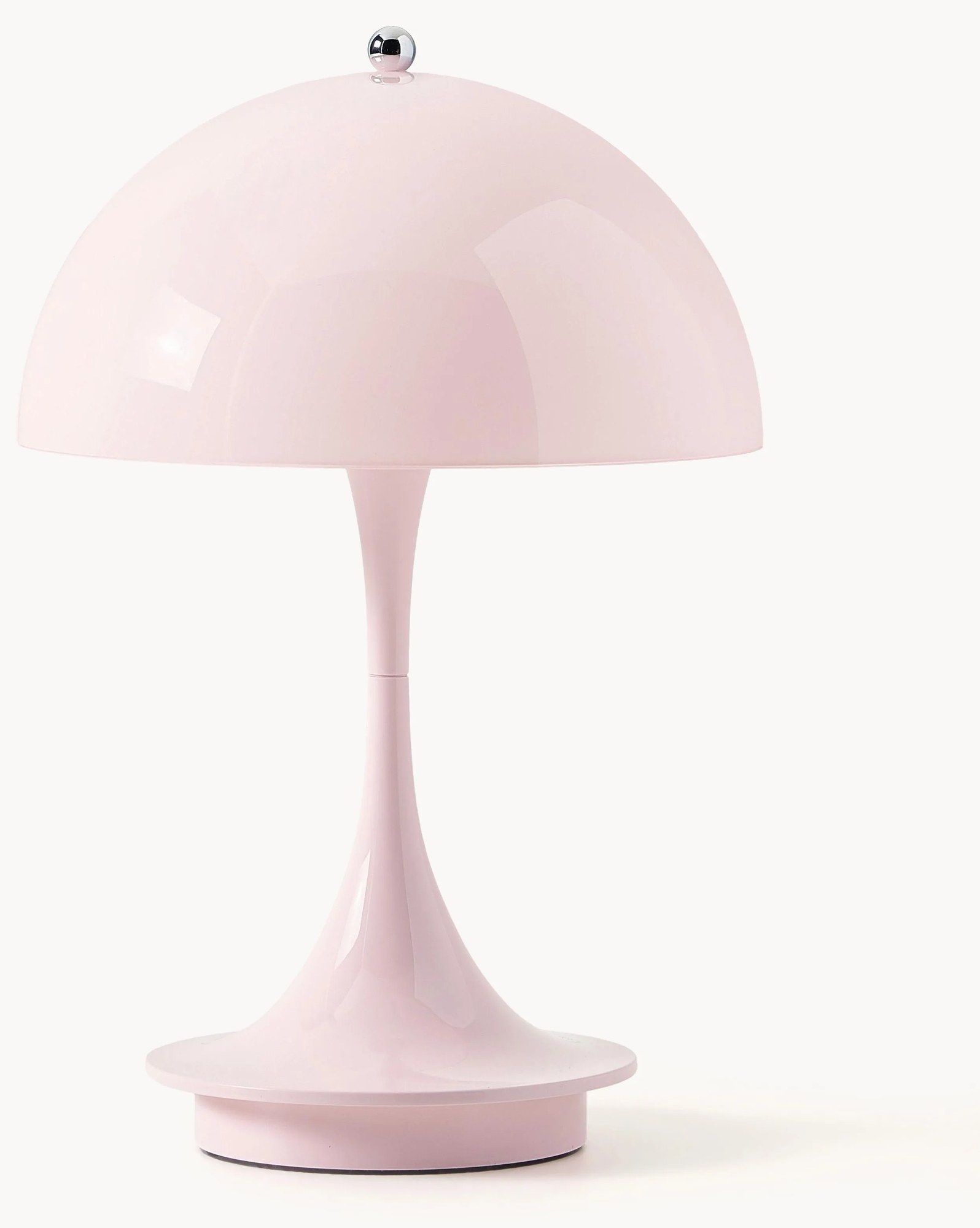 Prenosná stmievateľná stolová LED lampa Panthella, V 24 cm, dizajn Verner Panton