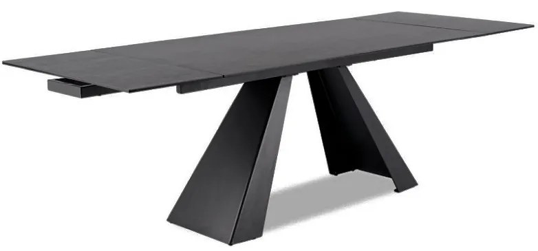 Jedálenský stôl Salvadore II 180 x 90 cm, antracit