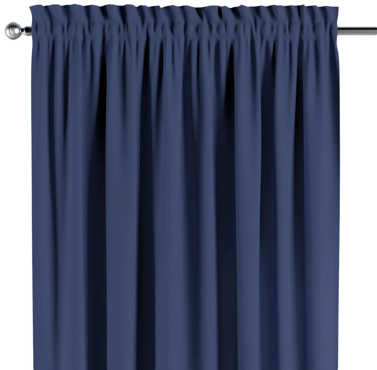 Záves s tunelom a volánom