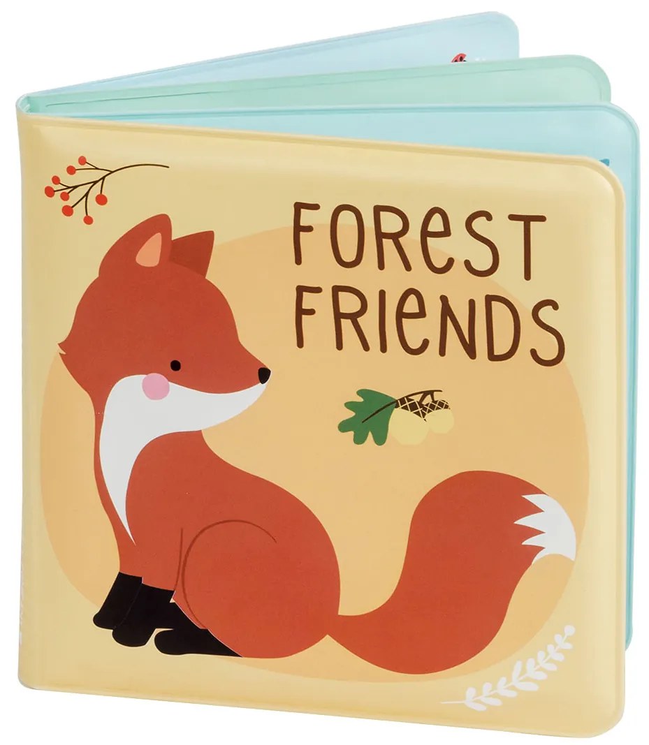 A Little Lovely Company - knižka do kúpeľa - kamaráti z lesa