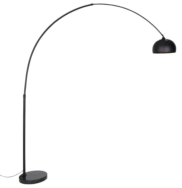 Moderná oblúková lampa čierna - XXL