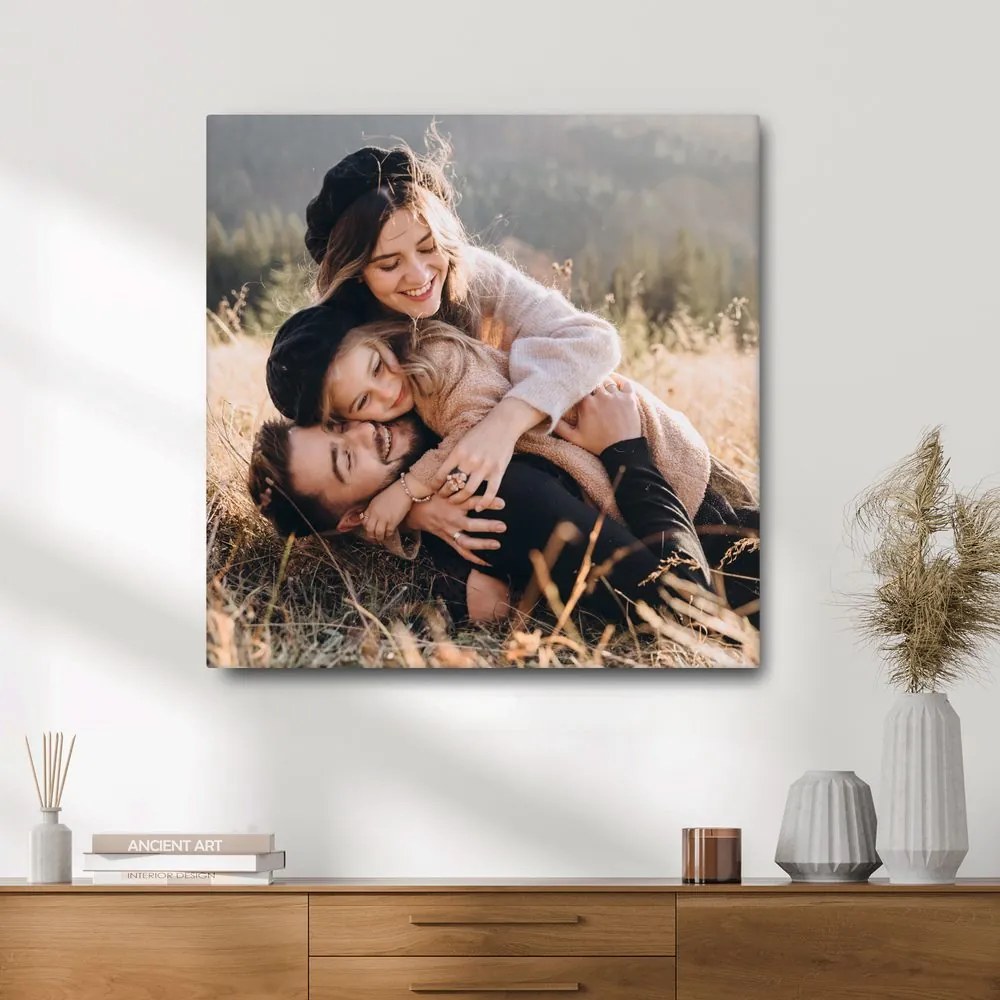 Fotoobraz na plátne – štvorec 1:1