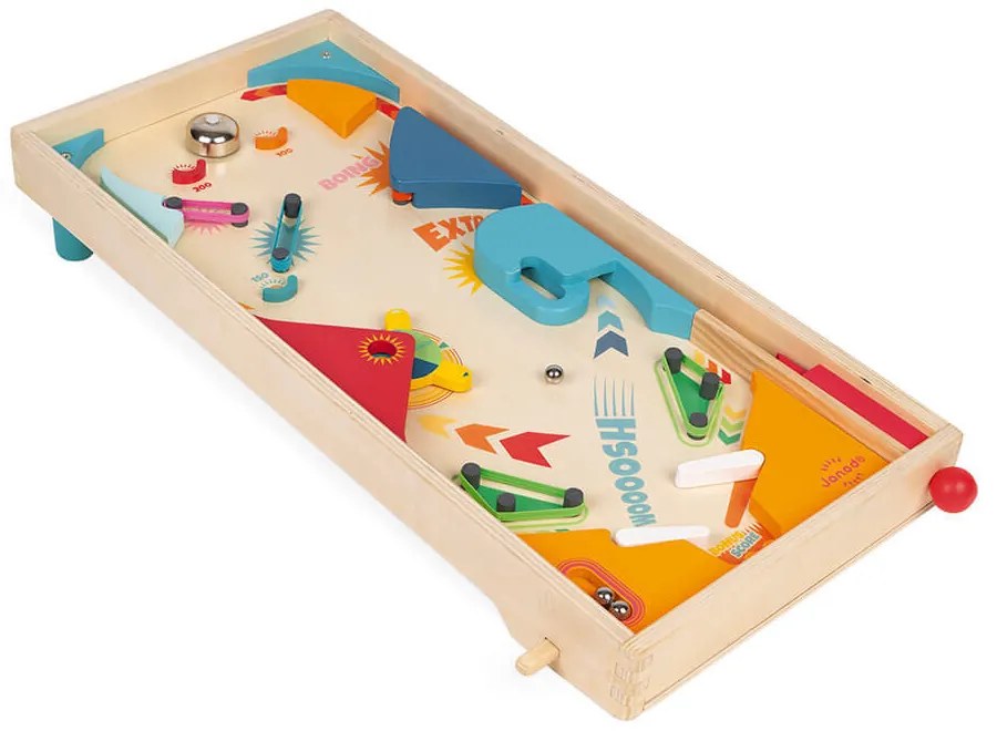 Drevená stolná hra - Pinball