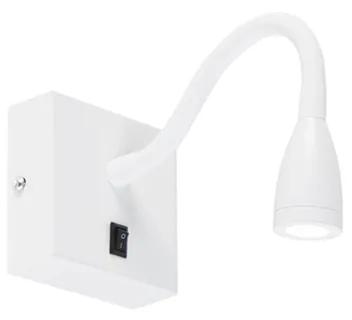 Moderná flexibilná nástenná lampa biela LED - Flex