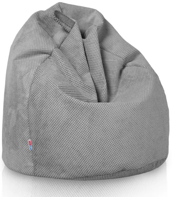 INTERMEDIC SK Sedací vak Bag Sako XXL Plyš Farba: 21. Sivý s bodkami