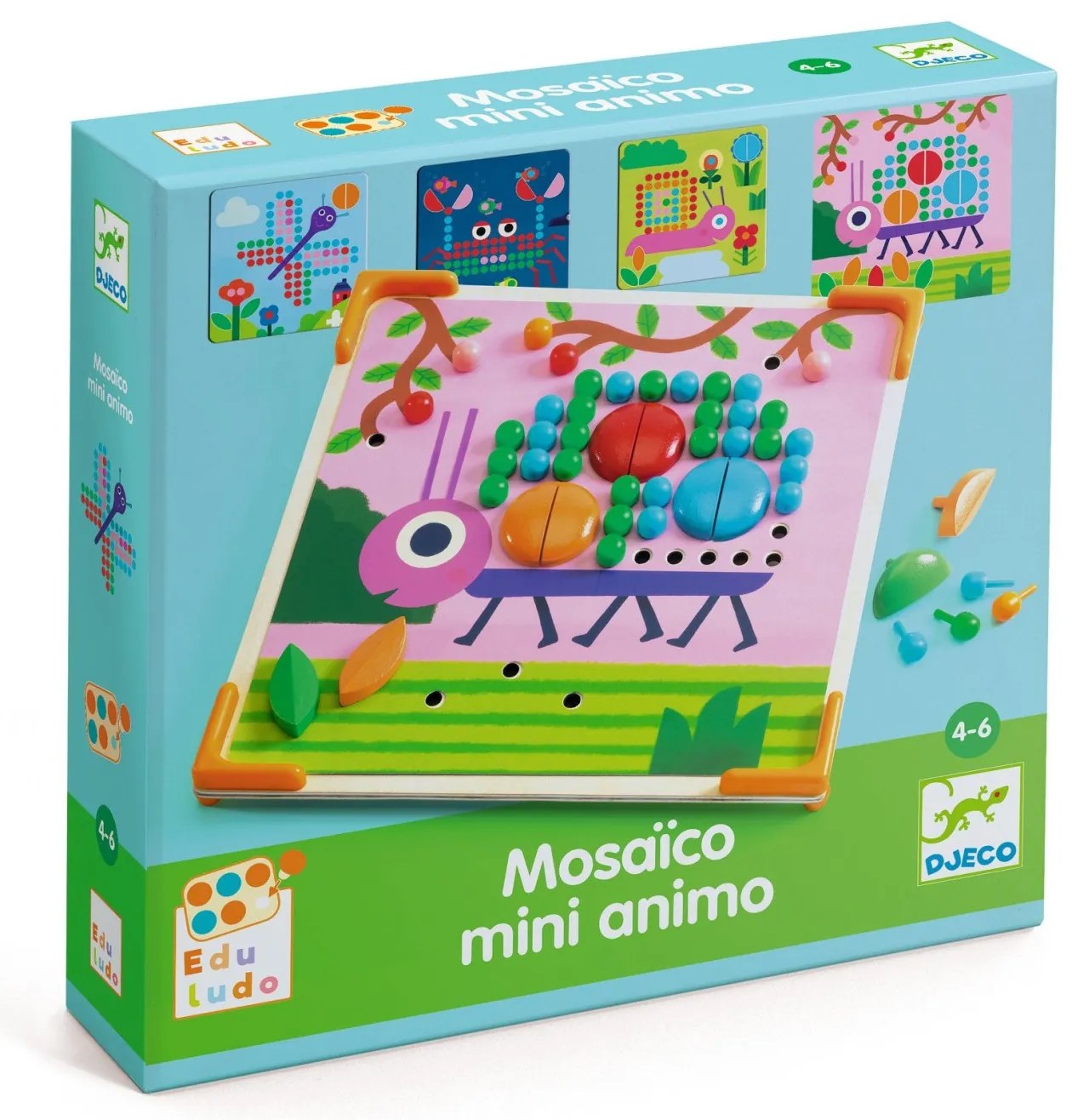 Mozaikové malé zvieratká