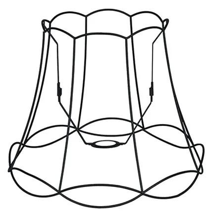 Kovový tienidlo čierny 40/31 - Granny Frame