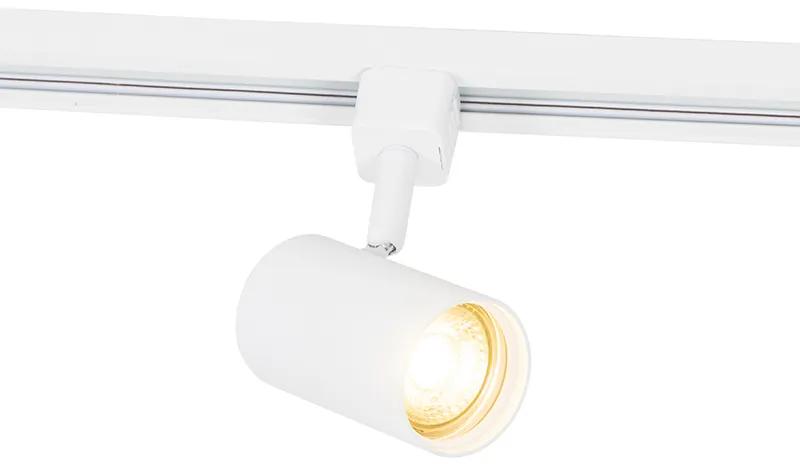 Moderné 1-fázové koľajnicové bodové svetlo biele - Jeana