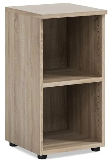 Nízka skriňa Praktik 40 x 40 x 76,5 cm, dub sonoma