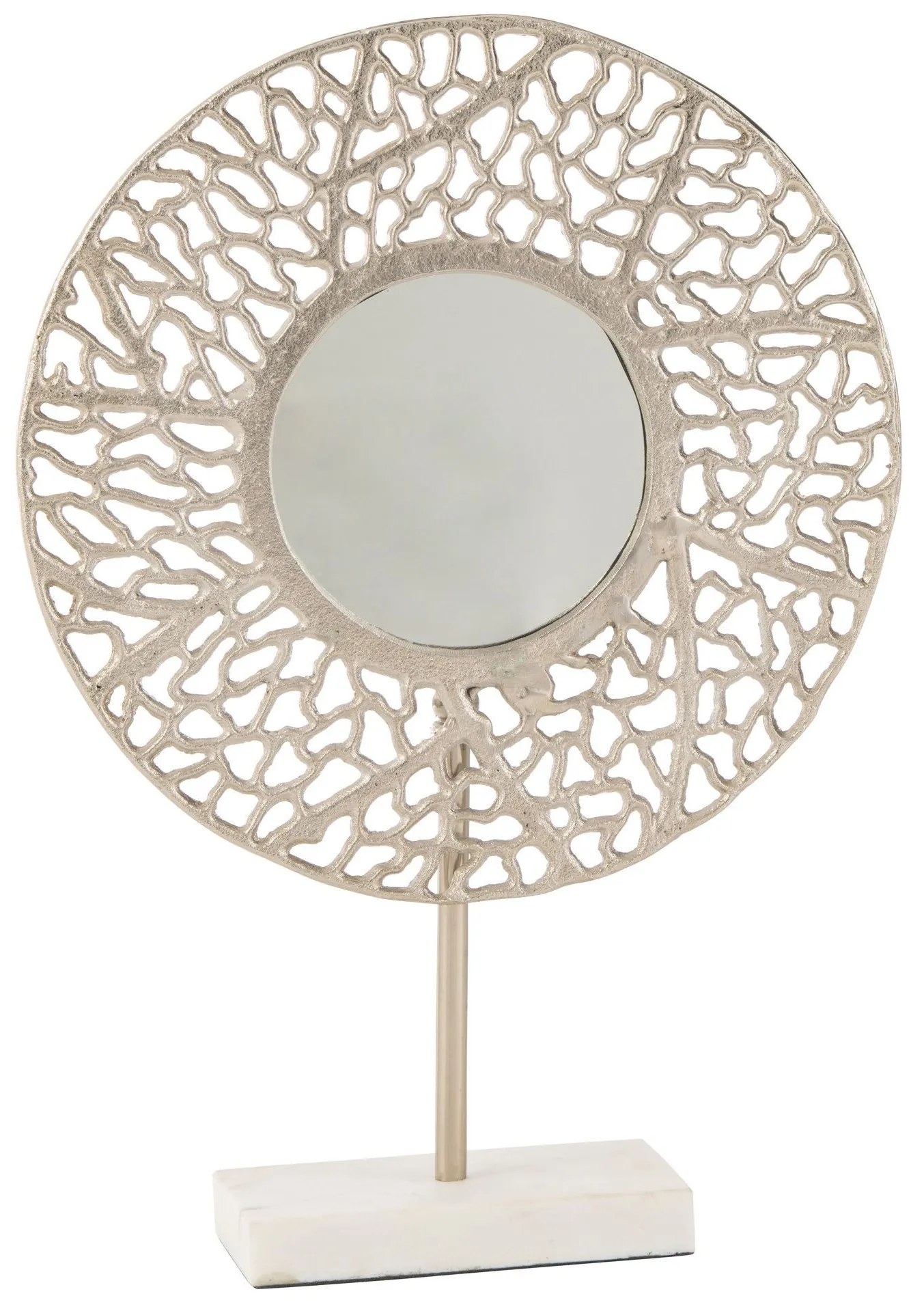 Champagne dekoračné stolné zrkadlo Coral Mirror - 34*10*50 cm