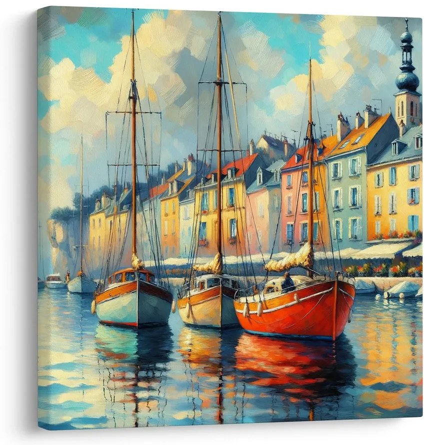 Obraz popoludňajší pokoj v prístave